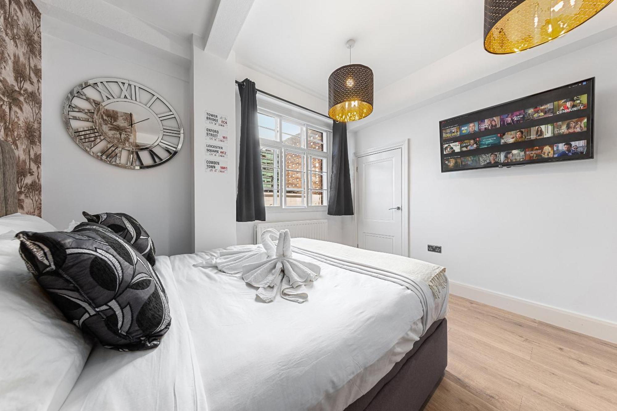 Central London Luxury, Relaxing Apartment! 2 Mins From Paddington Station! Екстер'єр фото