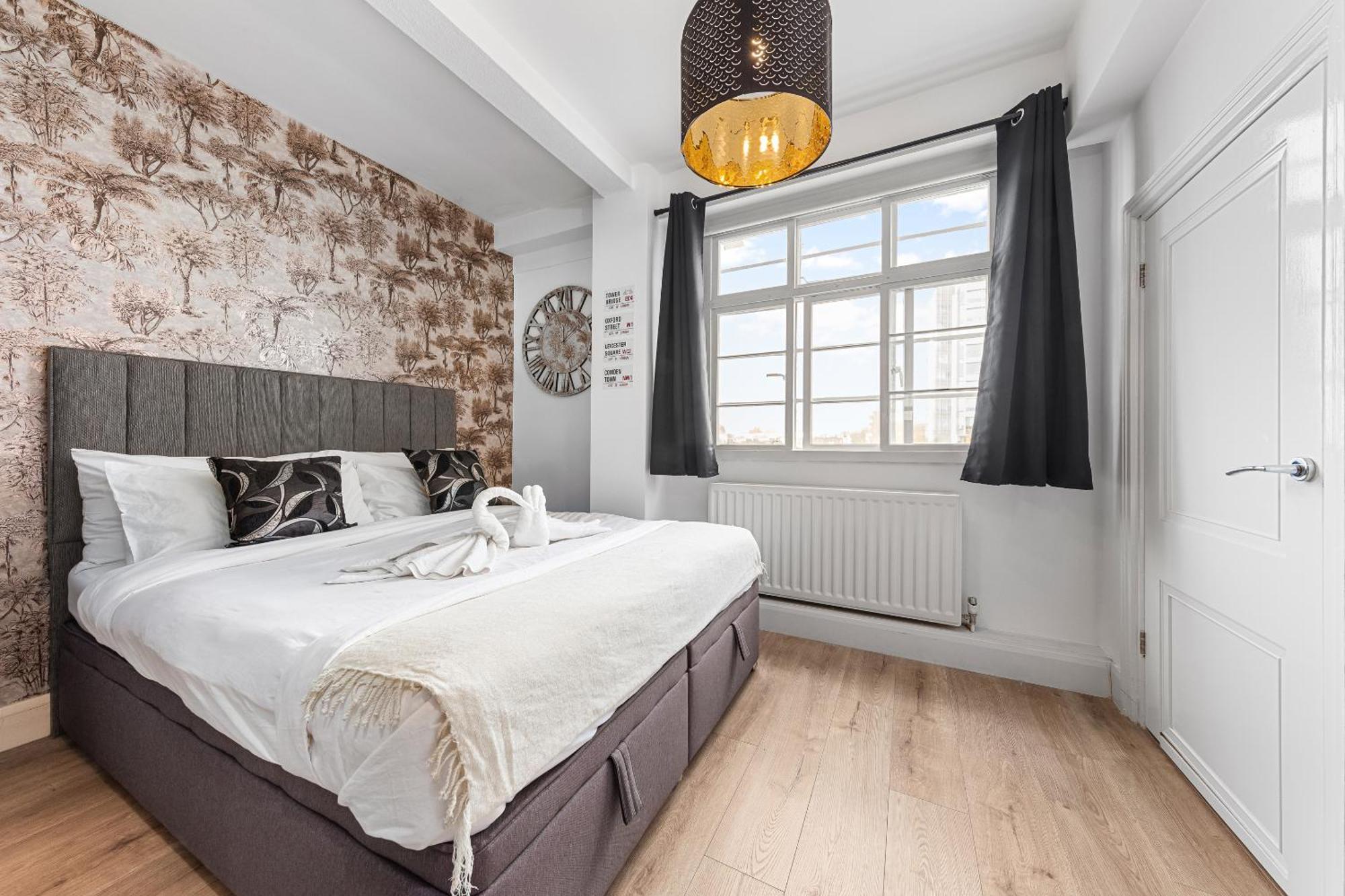 Central London Luxury, Relaxing Apartment! 2 Mins From Paddington Station! Екстер'єр фото