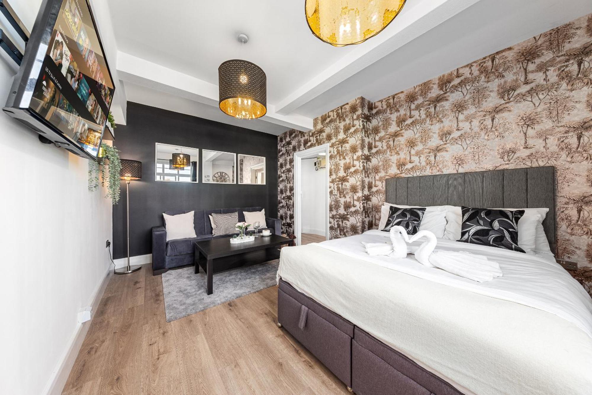 Central London Luxury, Relaxing Apartment! 2 Mins From Paddington Station! Екстер'єр фото